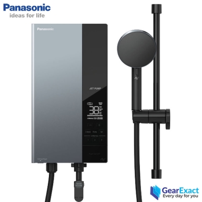 Picture of Panasonic DH-3UDP1MZ U-Mode, DC Pump Water Heater and Home Shower, Blissful Showers for Comfort & Wellbeing ( Dark Metallic Navy )