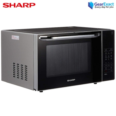 Picture of Sharp R-72E0(S) Microwave Oven with Grill | 25-Liter ( Black )