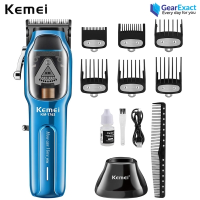 Picture of Kemei KM-1763 Professional Hair Clipper and Beard Trimmer Salon Series for Men