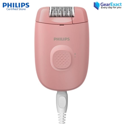 Picture of Philips BRE229/00 Satinelle Essential Corded Compact Epilator Series 2000 for Women ( Pink )