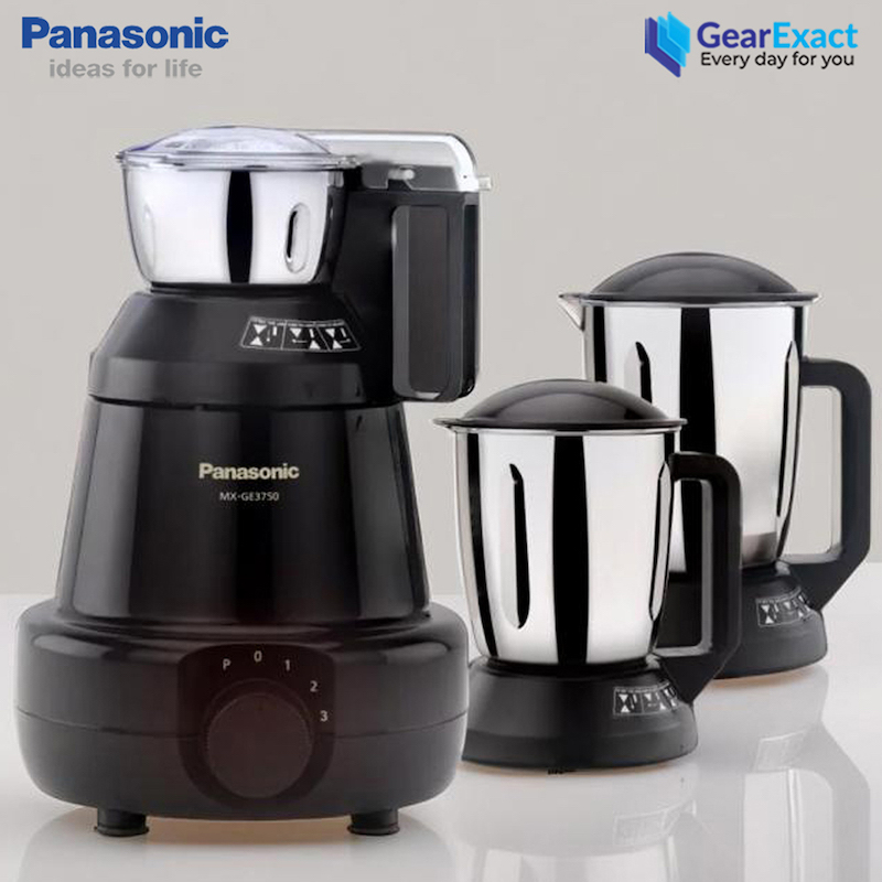 Picture of Panasonic MX-GE3750 Value+ Super Mixer Grinder ( Black )