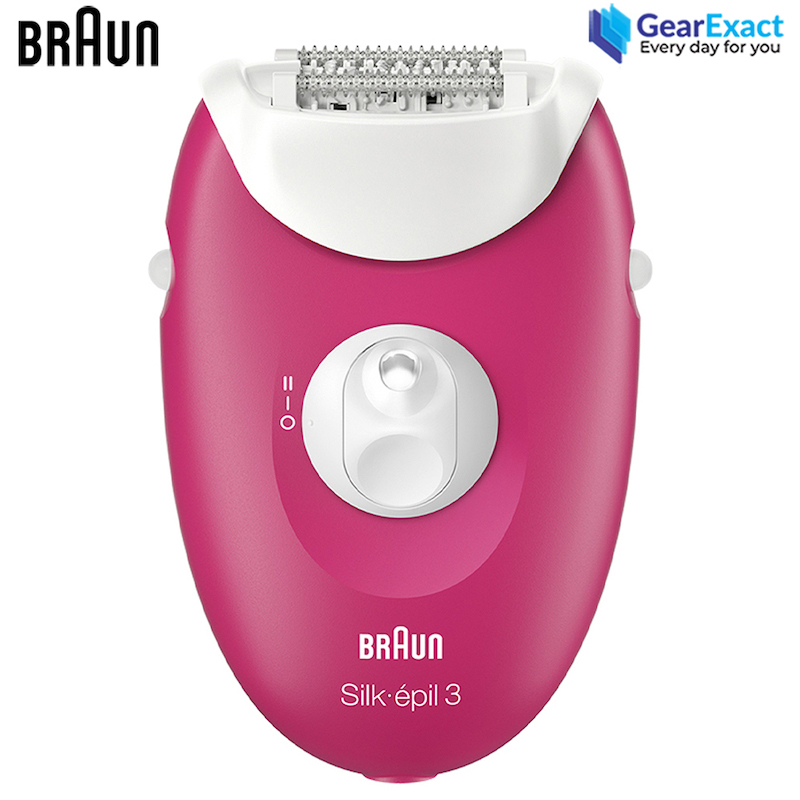 Picture of Braun Silk-épil 3 SE3-202 Epilator and Practical Trimmer for Women ( Pink )