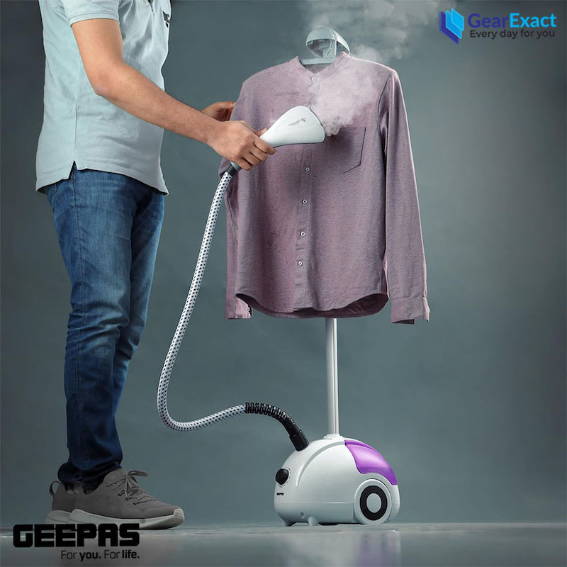 Picture of Geepas ‎GGS25022NV Garment Steamer Upright Clothes Steamer