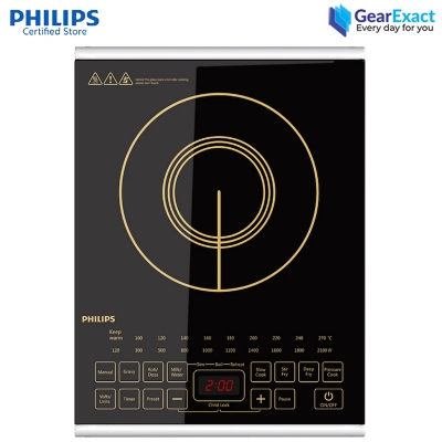 Picture of Philips HD4938/01 Induction Cooker Viva Collection with Sensor Touch and Full Crystal Glass
