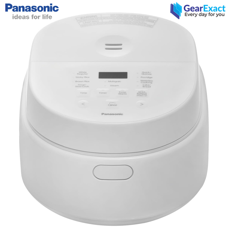 Picture of Panasonic SR-DL104 Microcomputer Rice Cooker with Fuzzy Logic Rice Cooker for Quick, Daily Rice Cooking ( White )