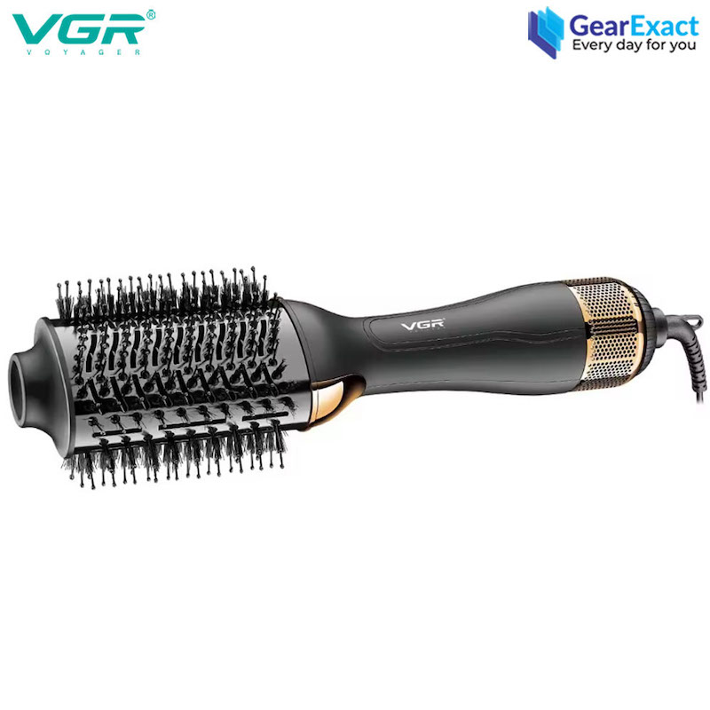 Picture of VGR V-492 Professional 3-in-1 Hot Air Brush, Styler, and Comb for Women ( Black )