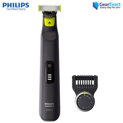 Picture of Philips QP6531/70 Norelco OneBlade Pro 360 Hybrid Trimmer and Shaver Face for Men