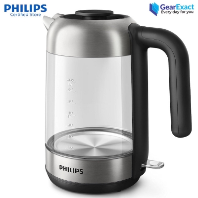 Picture of Philips HD9339/81 Glass Kettle Series 5000 with Blue Light Indicator ( Black )
