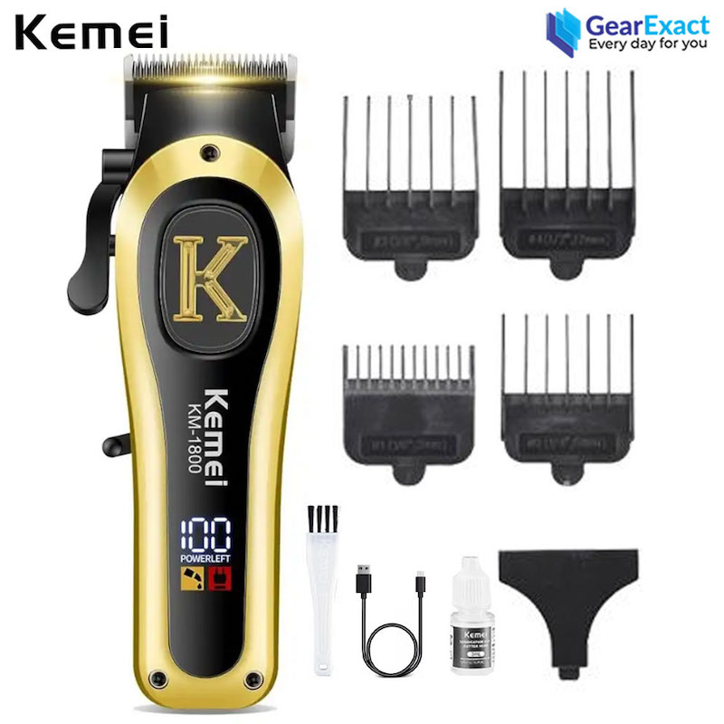 Picture of Kemei KM-1800 Professional Hair Clipper and Beard Trimmer Salon Series for Men