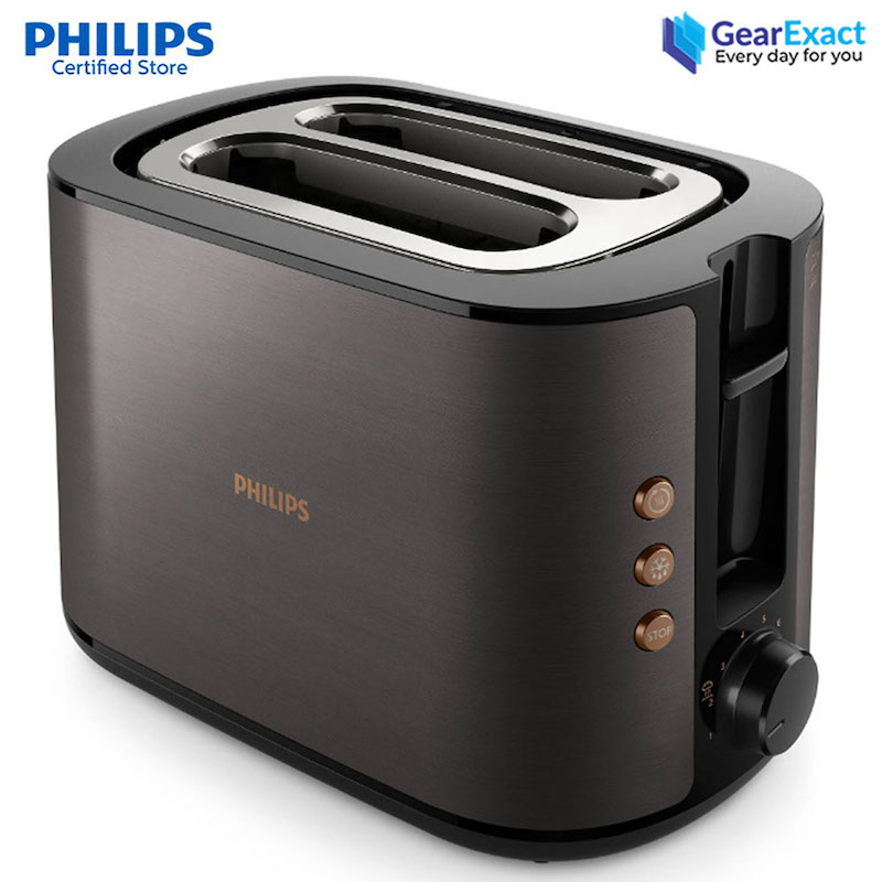 Picture of Philips HD2650/31 Toaster 5000 Series in Black & Copper ( Black )