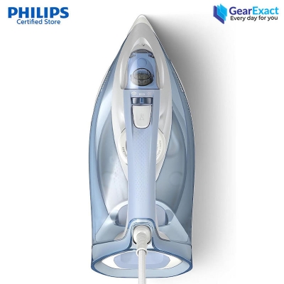 Picture of Philips DST7011/26 HV Steam Iron 7000 Series SteamGlide Plus Soleplate ( Light blue )