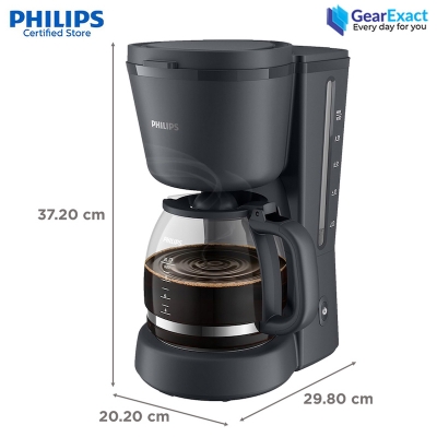 Picture of Philips HD7430/90 Drip Coffee Maker Essentials Collection 1000 Series ( Charcoal Grey )