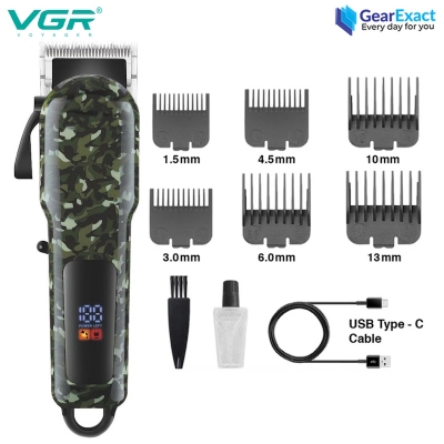 Picture of VGR V-665 Professional Hair Clipper and Beard Trimmer Salon Series for Men