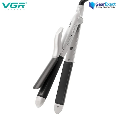 Picture of VGR V-558 StyleCare Essential 2-in-1 Hair Straightener and Curler with Negative Ions for Women