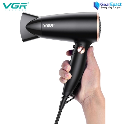 Picture of VGR V-439 Essential DryCare Foldable Hair Dryer for Women ( Black )