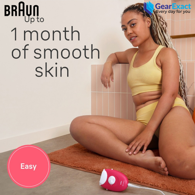 Picture of Braun Silk-épil 3 SE3-202 Epilator and Practical Trimmer for Women ( Pink )