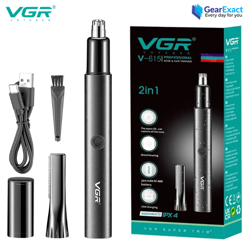 Picture of VGR V-615 Professional 2-in-1 Nose and Hair Trimmer for Men and Women