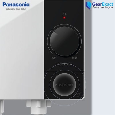 Picture of Panasonic DH-3US1MW Home Shower U Series Blissful Showers for Comfort & Wellbeing ( Crystal White )