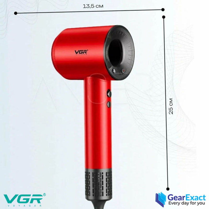 Picture of VGR V-445 Essential Care DryCare Hair Dryer Salon Series for Women ( Red )