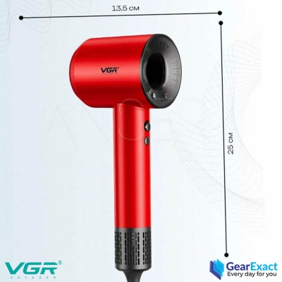 Picture of VGR V-445 Essential Care DryCare Hair Dryer Salon Series for Women ( Red )