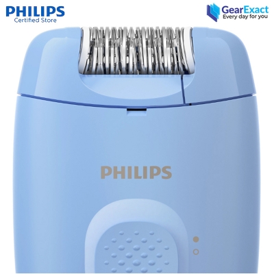 Picture of Philips BRE228/00 Satinelle Essential Corded Compact Epilator Series 2000 for Women ( Blue )