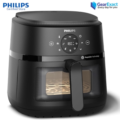Picture of Philips NA230/00 Airfryer 2000 Series with Cooking Window ( Black )