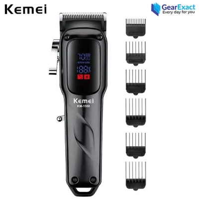 Picture of Kemei KM-1550 Professional Hair Clipper and Beard Trimmer Salon Series for Men