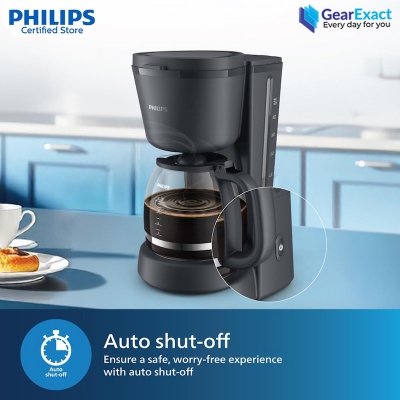 Picture of Philips HD7430/90 Drip Coffee Maker Essentials Collection 1000 Series ( Charcoal Grey )