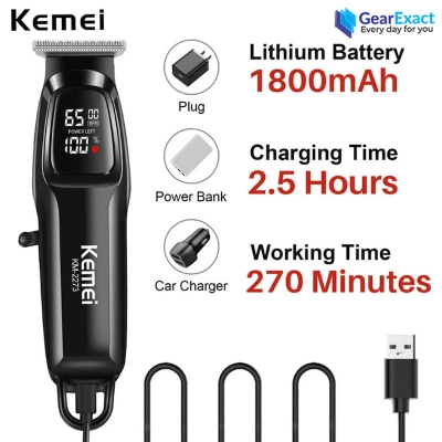 Picture of Kemei KM-2273 Hair Clipper and Beard Trimmer for Men