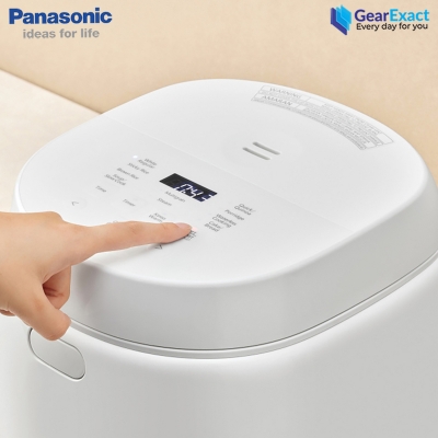 Picture of Panasonic SR-DL184 Microcomputer Multi-Cooker with Fuzzy Logic Rice Cooker for Quick, Daily Rice Cooking ( White )