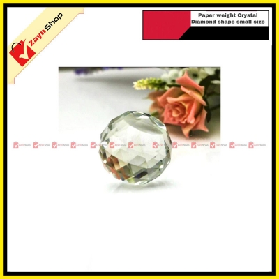 Picture of Paper Weight Crystal Diamond Shape small size 1pcs