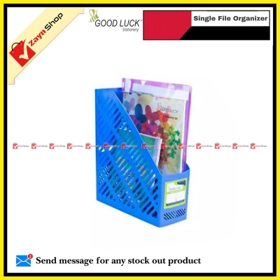 Picture of Good Luck File Holder   Single Station File Organizer Blue 1Pcs