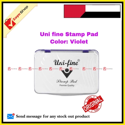 Picture of Uni fine Stamp Pad Premier Quality Black or Violet
