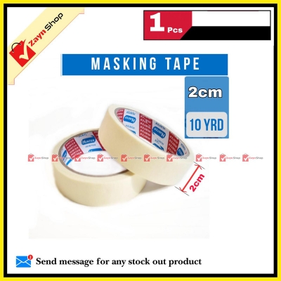 Picture of Masking Tape 1 inch 10 yards Pack of 1pcs
