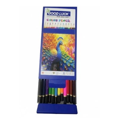 Picture of Good Luck Color Pencil Large 12 colors(Multicolor)