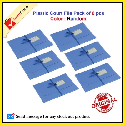 Picture of Good Luck Plastic Court File  Pack of 6 pcs Random Color