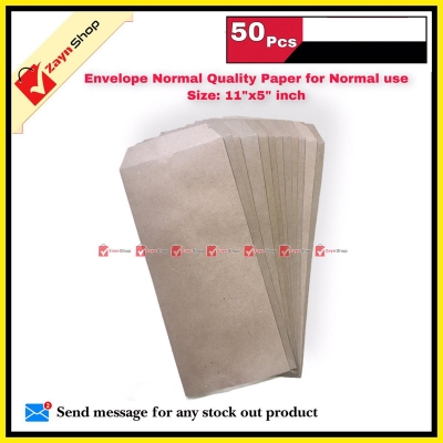 Picture of Envelope Normal Quality for Normal Use Size 11"x 5" inch 50 pcs