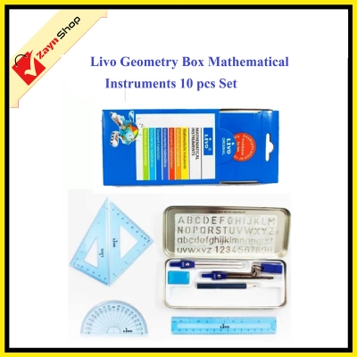 Picture of Livo Geometry Box Mathematical Instruments 10 pcs Set