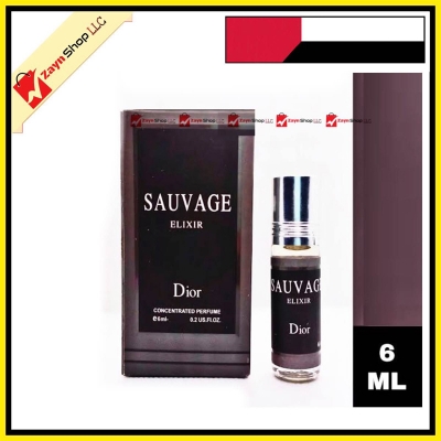 Picture of Dior Sauvage Elixir by Al Farhan Concentrated Perfume Oil  Non-alcoholic Fragrance - 6ml