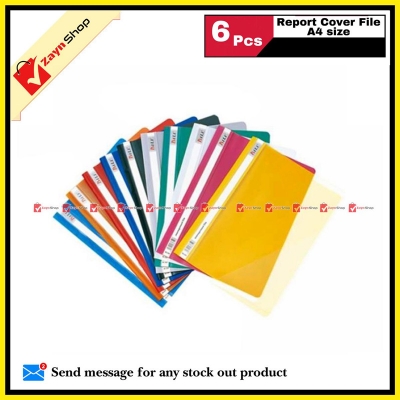 Picture of Bili Management Report Cover File A4 Size Random Color 6 pcs