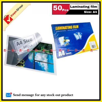 Picture of Laminating Film A4 Size 218x305 mm 50pcs