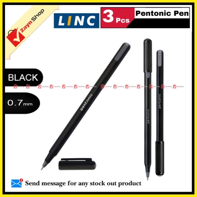 Picture of Linc Pentonic Ball Pen 0.7mm Black /Blue / Red  3 pcs