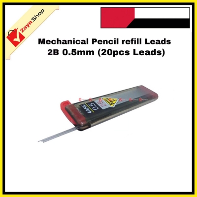 Picture of Pencil Refill For Mechanical Pencil Lead  2B  0.5mm (1 Box 20pcs)