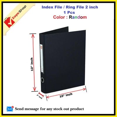 Picture of Index File / Ring File 2 inch Random Color 1 Pcs