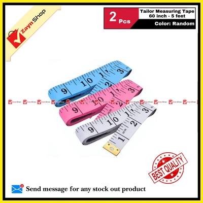 Picture of Tailor Measuring Tape 60 inch 5 feet Random Color 2pcs