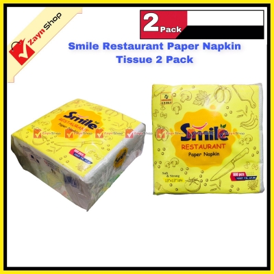 Picture of Smile Restaurant Paper Napkin Tissue 2 Pack