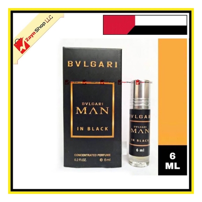 Picture of Bvlgari man in Black Concentrated Perfume Oil Non-alcoholic Fragrance - 6ml