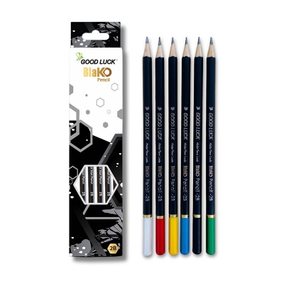 Picture of Good Luck Blako Pencil 2B 1 Dozen