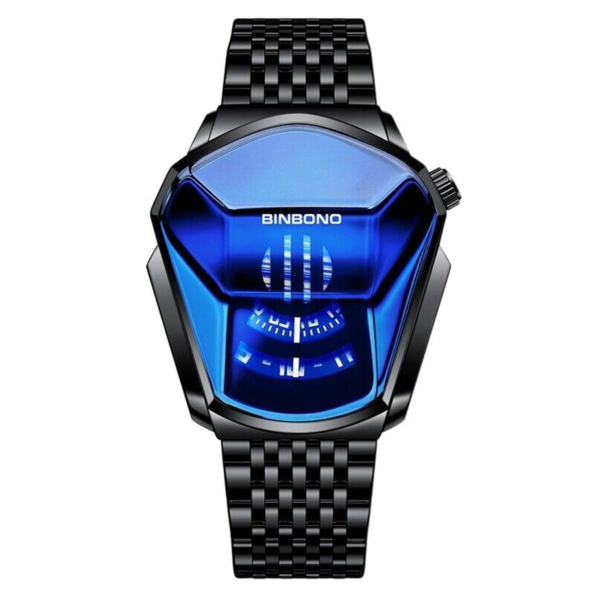 Picture of Inspired by BINBOND New Quartz men's watch trend market watch style locomotive concept watch For men