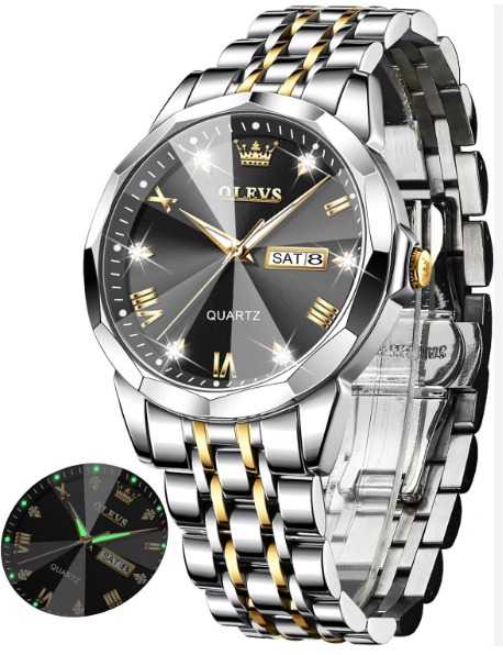 Picture of Inspired by Oli-vs 9931 new luxury fashion stainless steel imported quartz movement wrist-watch for men - Watch